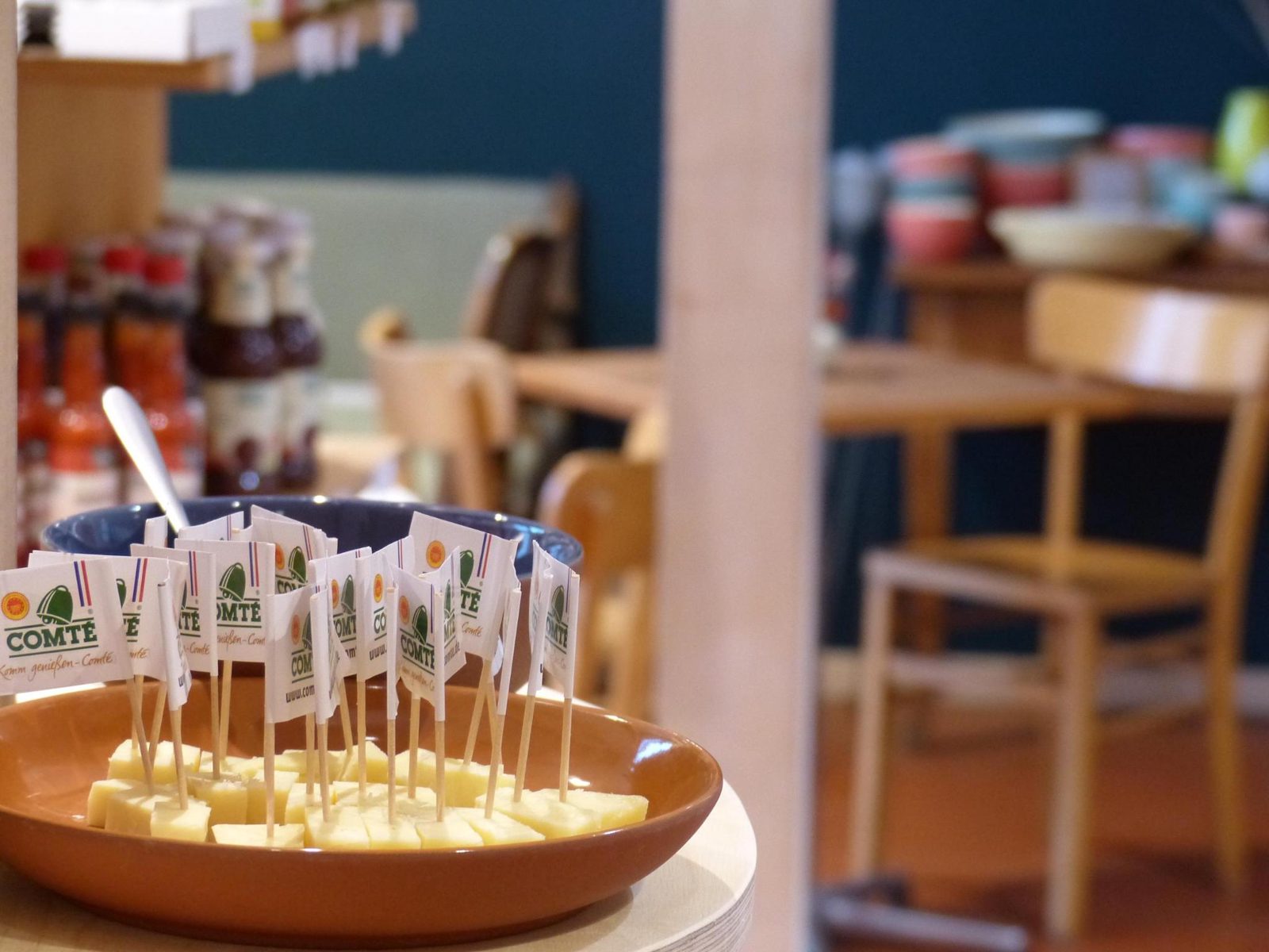 Käse probieren